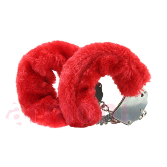 Peluş Fetish Kelepçe Kırmızı Peluş Fetish Kelepçe Kırmızı