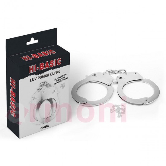 Luv Punish Metal Kelepçe - Köşesiz Tasarım Gizli Açılma Luv Punish Metal Kelepçe - Köşesiz Tasarım Gizli Açılma