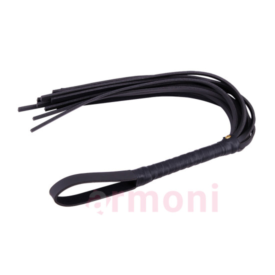 Whip Vegan Deri Çok Uçlu Kırbaç Hi-Basic Pleasure 72 cm
