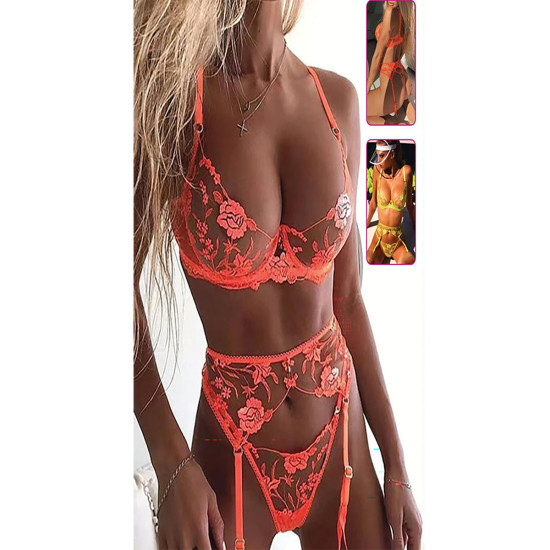 Dantel İşlemeli Jartiyer Takım Dantel İşlemeli Jartiyer Takım