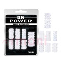 Penis Sleeve Kit Farklı Desenli 7 Adet Ucu Açık Penis Sleeve Kit Farklı Desenli 7 Adet Ucu Açık