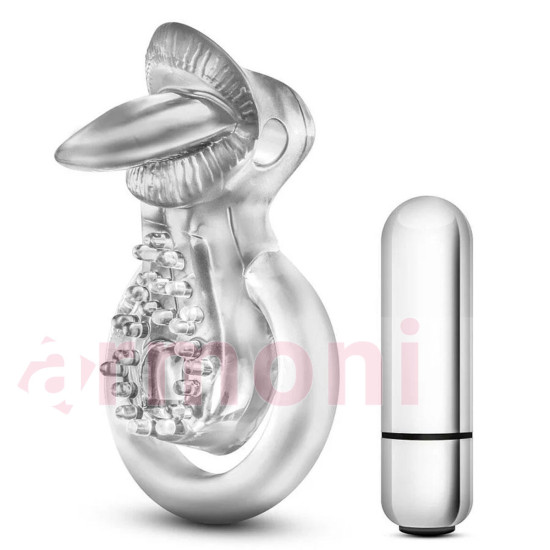Fonksiyonlu Titreşimli ve Klitoris Uyarıcı Penis Halkası Fonksiyonlu Titreşimli ve Klitoris Uyarıcı Penis Halkası