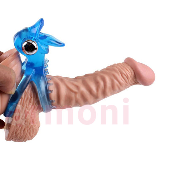 Klitoris Uyarıcı Kalın Penis Halkası 7 Mod Titreşimli Klitoris Uyarıcı Kalın Penis Halkası 7 Mod Titreşimli
