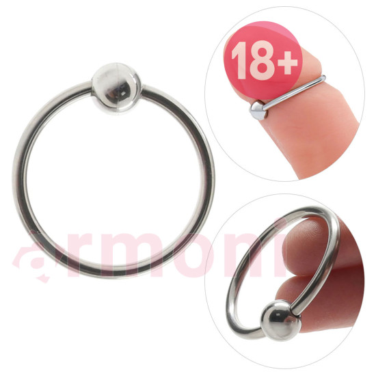 Metal Penis Başı Halkası Paslanmaz Çelik Glans Ring Metal Penis Başı Halkası Paslanmaz Çelik Glans Ring