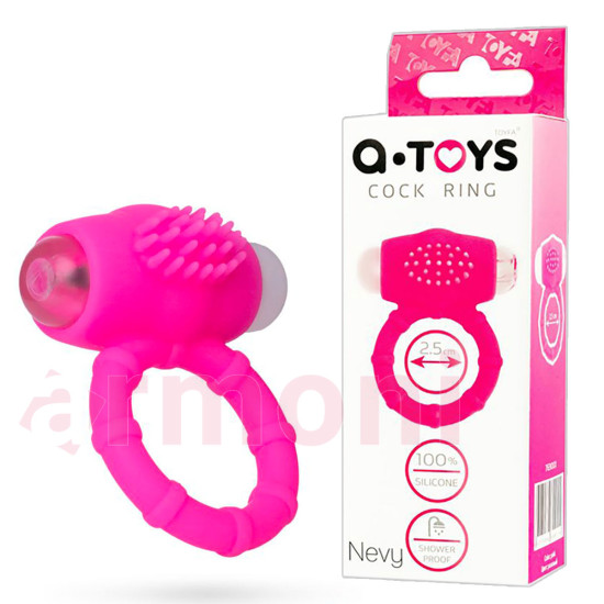 Nevy Titreşimli Penis Ereksiyon Halkası - Çift Uyarımlı