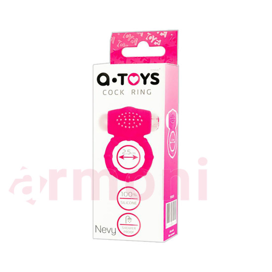 Nevy Titreşimli Penis Ereksiyon Halkası - Çift Uyarımlı