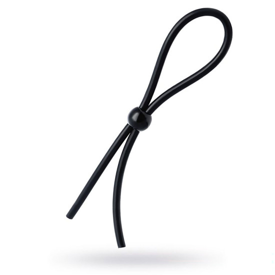 Tek Boncuklu Sabitlenebilir Silikon Penis Halkası Laso