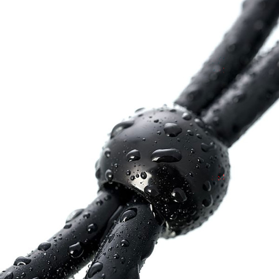 Tek Boncuklu Sabitlenebilir Silikon Penis Halkası Laso