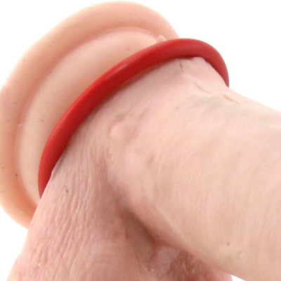 Black Red Cock Ring Set 3lü Penis Halkası Seti