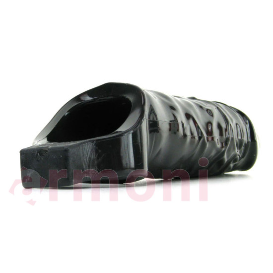 Realistic Penis Extension Sleeve Testis Destekli Penis Kılıfı Realistic Penis Extension Sleeve Testis Destekli Penis Kılıfı