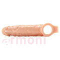 Penis Extension Sleeve Testis Destekli Penis Kılıfı Flesh Penis Extension Sleeve Testis Destekli Penis Kılıfı Flesh