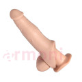 Ten Dokulu, Bağlamalı ve Uzatmalı Realistik Penis Kılıfı Ten Dokulu, Bağlamalı ve Uzatmalı Realistik Penis Kılıfı