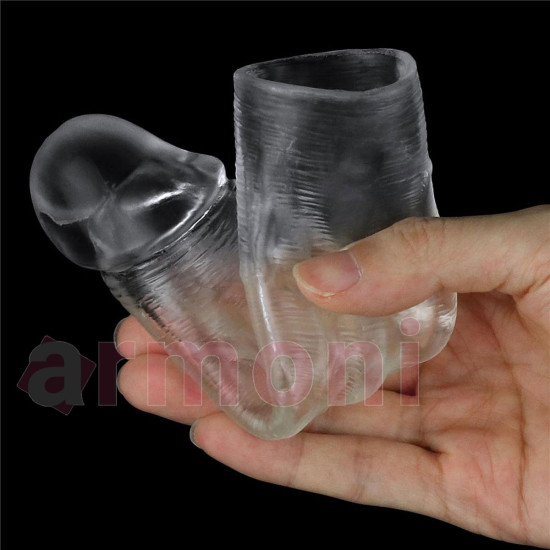 Ekstra Uzunluk Kalınlık Uzatmalı Prezervatif Flawless Clear Penis Sleeve Ekstra Uzunluk Kalınlık Uzatmalı Prezervatif Flawless Clear Penis Sleeve