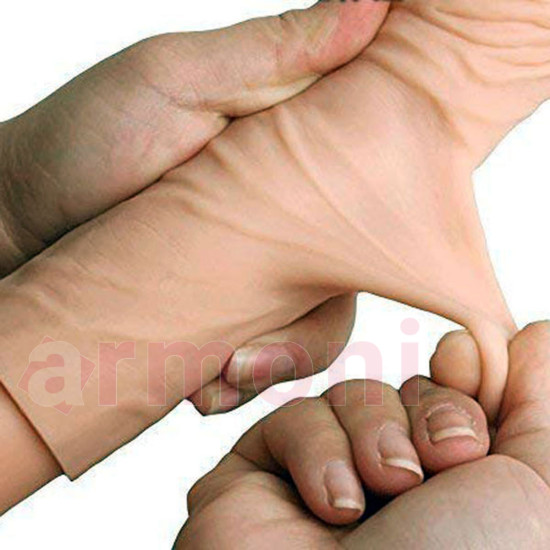 Yumuşak Realistik Penis Büyütücü Kılıf
