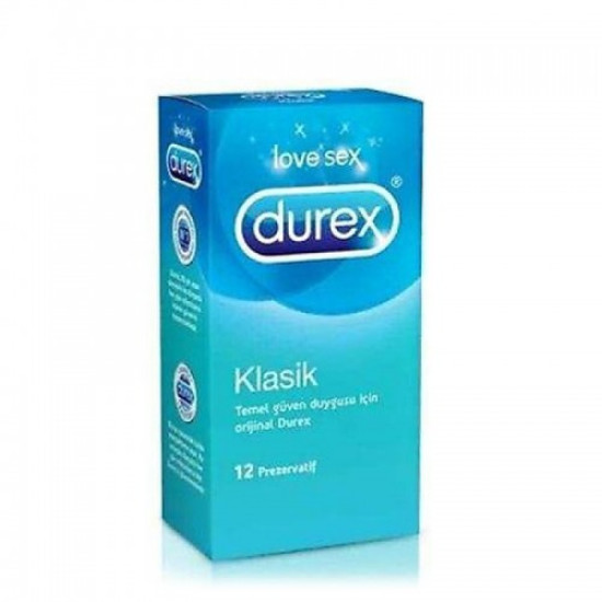 Durex Classic Prezervatif 12 Adet Durex Classic Prezervatif 12 Adet