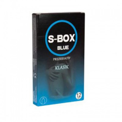 S-Box Blue Klasik Prezervatif 12 Adet