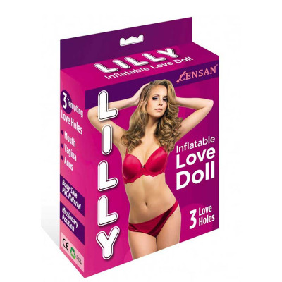 Kumral Şişme Manken Lilly Love Doll