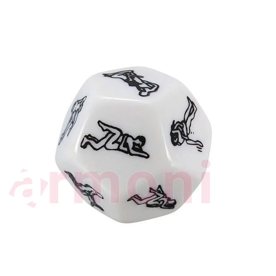 10 Yüzeyli Seks Pozisyonu Eğlence ve Oyun Zarı İki Adet