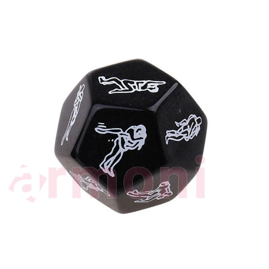 10 Yüzeyli Seks Pozisyonu Eğlence ve Oyun Zarı İki Adet