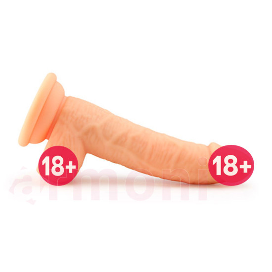 Gerçekçi Dokulu Vantuzlu Çift Katmanlı Realistik Penis Gerçekçi Dokulu Vantuzlu Çift Katmanlı Realistik Penis