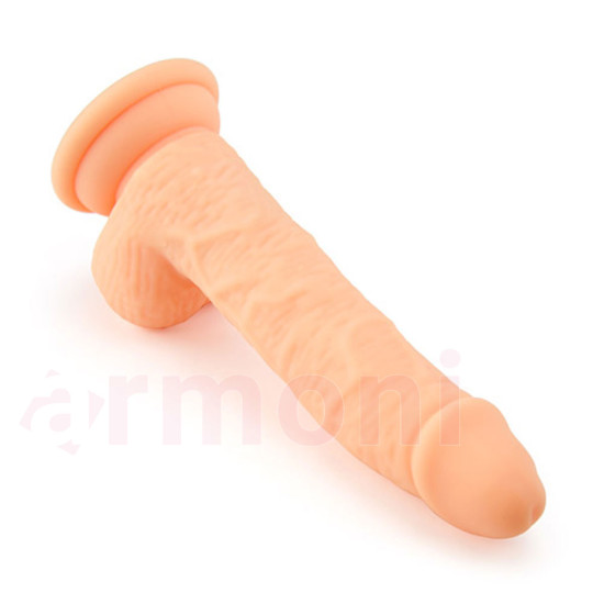 Gerçekçi Dokulu Vantuzlu Çift Katmanlı Realistik Penis Gerçekçi Dokulu Vantuzlu Çift Katmanlı Realistik Penis
