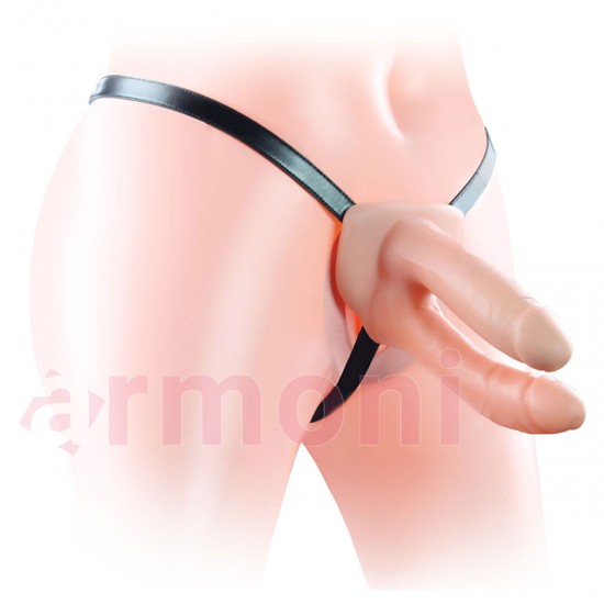 Çift Penetrasyonlu İçi Boş Unisex Penis – Ayarlanabilir Kemerli Çift Penetrasyonlu İçi Boş Unisex Penis – Ayarlanabilir Kemerli