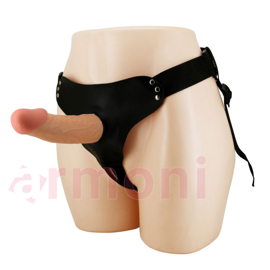 İçi Boş Belden Bağlamalı Yumuşak Protez Penis İçi Boş Belden Bağlamalı Yumuşak Protez Penis