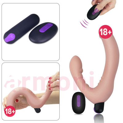Ijoy Şarjlı Uzaktan Kumandalı Strapless Strapon Partnerli veya Tek Kullanılabilir Ijoy Şarjlı Uzaktan Kumandalı Strapless Strapon Partnerli veya Tek Kullanılabilir