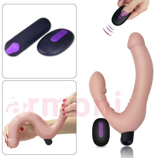 Ijoy Şarjlı Uzaktan Kumandalı Strapless Strapon Partnerli veya Tek Kullanılabilir Ijoy Şarjlı Uzaktan Kumandalı Strapless Strapon Partnerli veya Tek Kullanılabilir