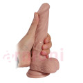 Yumuşak Realistik Penis Vücut Isısına Duyarlı Vantuzlu