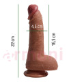 Ercules Vücut Isısına Duyarlı Çift Katman Kalın Realistik Penis Ercules Vücut Isısına Duyarlı Çift Katman Kalın Realistik Penis