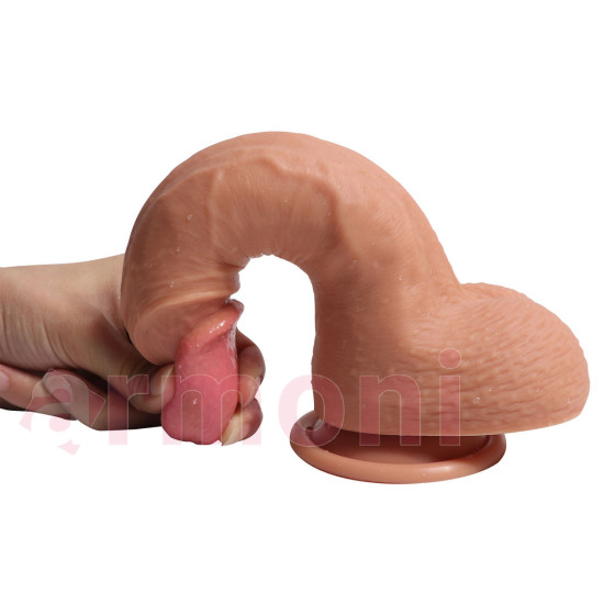 Ercules Vücut Isısına Duyarlı Çift Katman Kalın Realistik Penis Ercules Vücut Isısına Duyarlı Çift Katman Kalın Realistik Penis