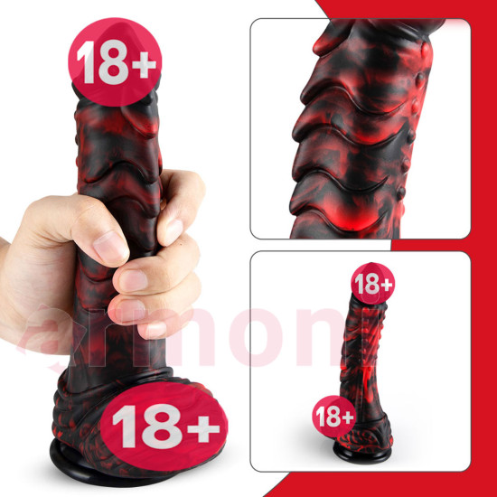 Monster Dildo Büyük Boy Özel Kabartmalı Canavar Penisi Monster Dildo Büyük Boy Özel Kabartmalı Canavar Penisi