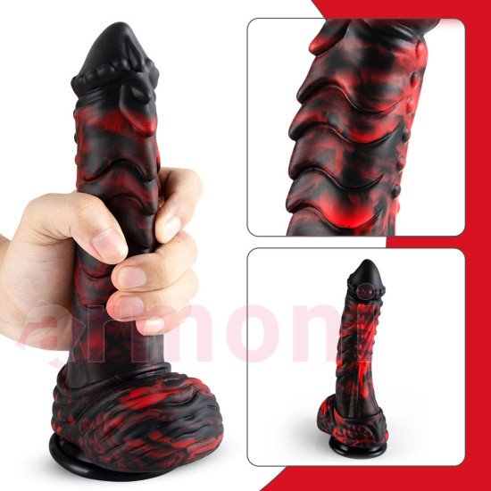 Monster Dildo Büyük Boy Özel Kabartmalı Canavar Penisi Monster Dildo Büyük Boy Özel Kabartmalı Canavar Penisi