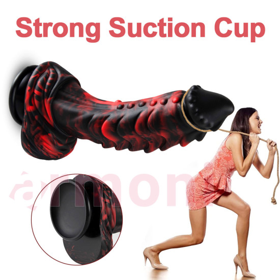 Monster Dildo Büyük Boy Özel Kabartmalı Canavar Penisi Monster Dildo Büyük Boy Özel Kabartmalı Canavar Penisi