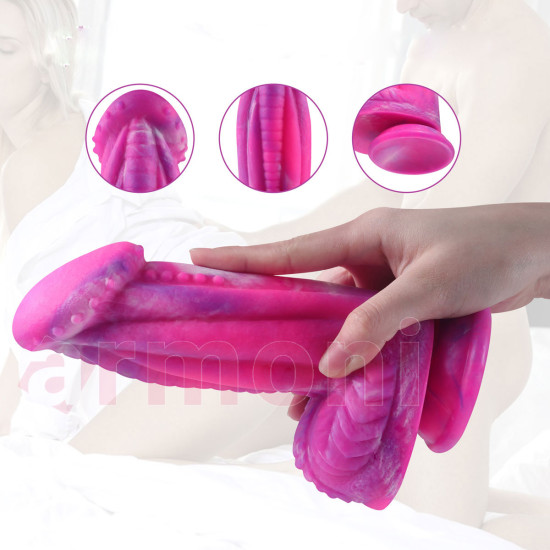 Kalın ve Kanallı Gövdeli Renkli Canavar Dildo Penis Duke Kalın ve Kanallı Gövdeli Renkli Canavar Dildo Penis Duke