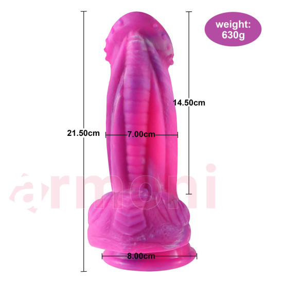 Kalın ve Kanallı Gövdeli Renkli Canavar Dildo Penis Duke Kalın ve Kanallı Gövdeli Renkli Canavar Dildo Penis Duke