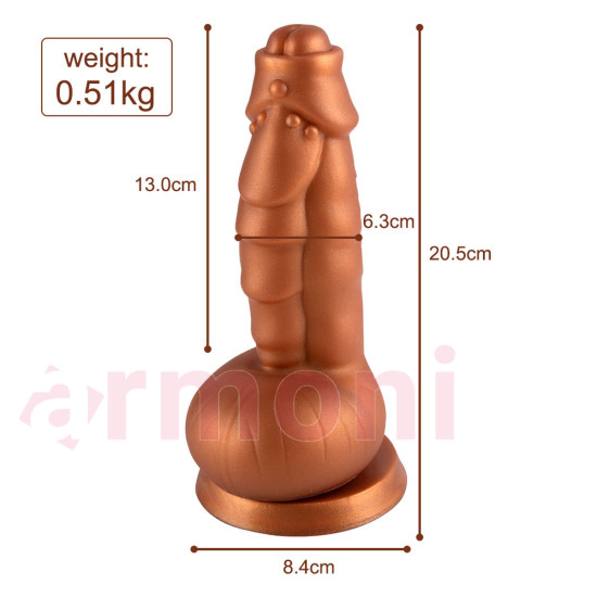 Ekstra Kalın Tahrih Artırmaya Yardımcı Canavar Penisi Monster Hippo