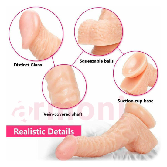 Keep Love Prelude Realistik Damarlı Vantuzlu Dildo Keep Love Prelude Realistik Damarlı Vantuzlu Dildo