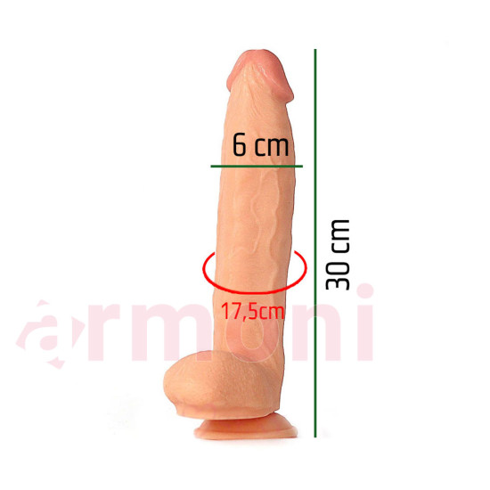 King Size Gerçek Dokulu Vantuzlu Büyük Boy Realistik Penis King Size Gerçek Dokulu Vantuzlu Büyük Boy Realistik Penis