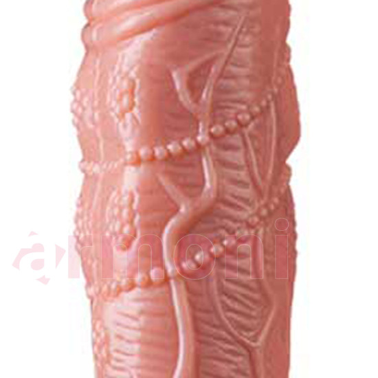 Titreşimli Realistik Vibratör Eden- Uyarıcı Dokuya Sahip Noktalı Yüzel