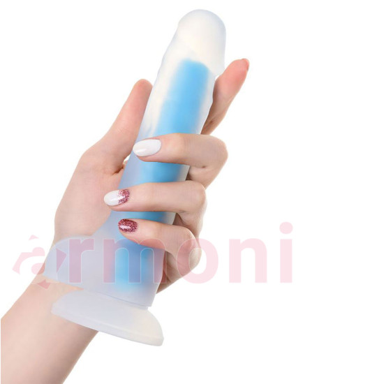 Beyond Steve Glow Gece Parlayan Realistik Penis Mavi