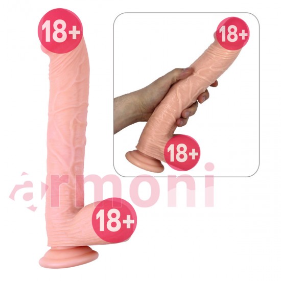 Büyük Boy 33 cm Dev Realistik Penis – Vantuzlu ve Kemer Uyumlu Büyük Boy 33 cm Dev Realistik Penis – Vantuzlu ve Kemer Uyumlu
