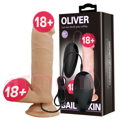 Vantuz Tabanlı Damarlı Dildo – Yumuşak Dokulu ve Sessiz Titreşimli Vantuz Tabanlı Damarlı Dildo – Yumuşak Dokulu ve Sessiz Titreşimli