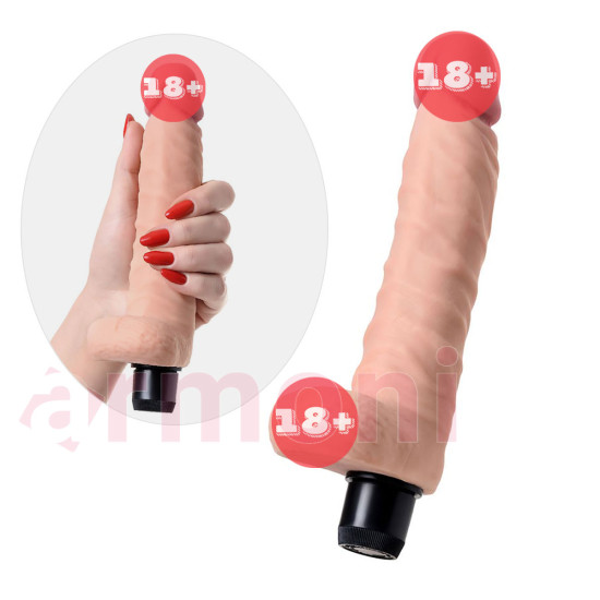 Titreşimli Realistik Penis Nod Damarlı Doğal Görünüm