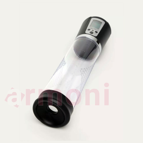 Şarjlı Full Otomatik LCD Penis Pompası Pumped Premium Şarjlı Full Otomatik LCD Penis Pompası Pumped Premium