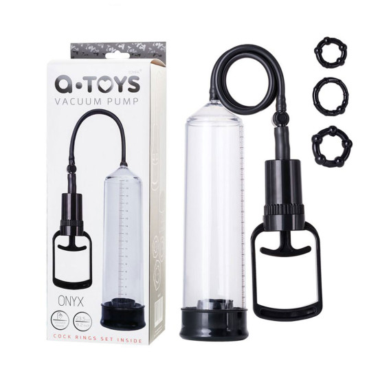 Onyx Penis Pompası ve Ereksiyon Halkası Seti