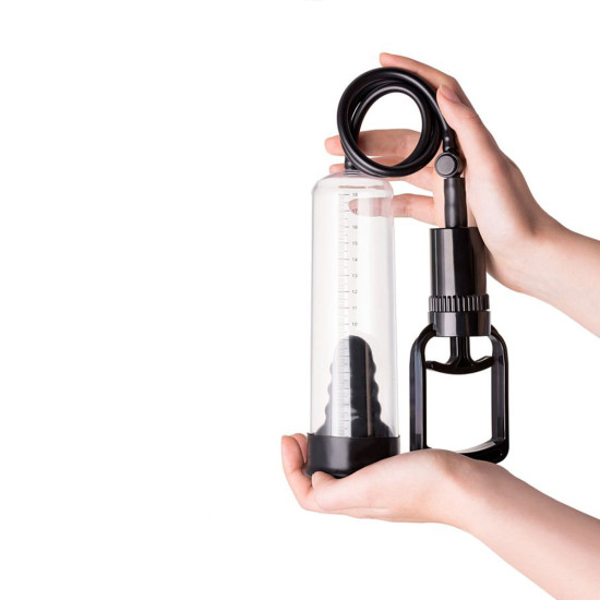 Uzun Manşonlu, 3’lü Ereksiyon Halkalı Penis Pompası