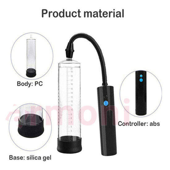 Pumped Extreme Power Şarjlı Otomatik Penis Vakum Pompası Pumped Extreme Power Şarjlı Otomatik Penis Vakum Pompası