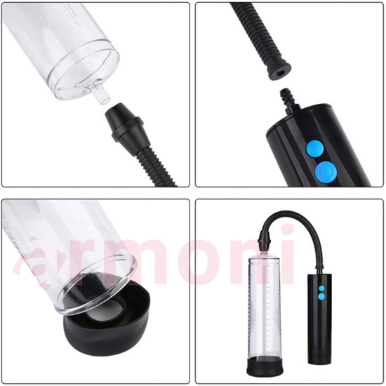 Pumped Extreme Power Şarjlı Otomatik Penis Vakum Pompası Pumped Extreme Power Şarjlı Otomatik Penis Vakum Pompası